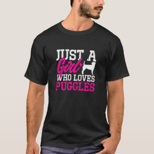 Puggle  Graphic For Women Girls Kids Puggle 2 T-Shirt