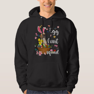 Puggle Happy Easter Day Easter Colourful Egg Hunt Hoodie
