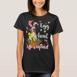 Puggle Happy Easter Day Easter Colourful Egg Hunt T-Shirt