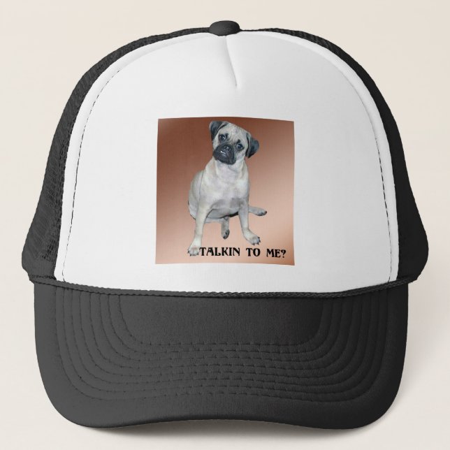 Puggle Talkin to Me Hat (Front)