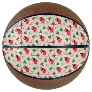 Puggy Christmas Basketball