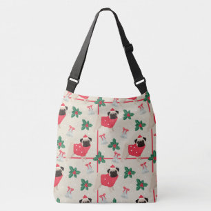 Puggy Christmas Cross-Body Bag