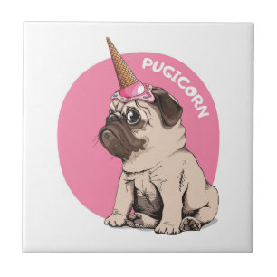 Pugicorn Ceramic Tile