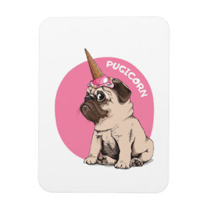Pugicorn Magnet