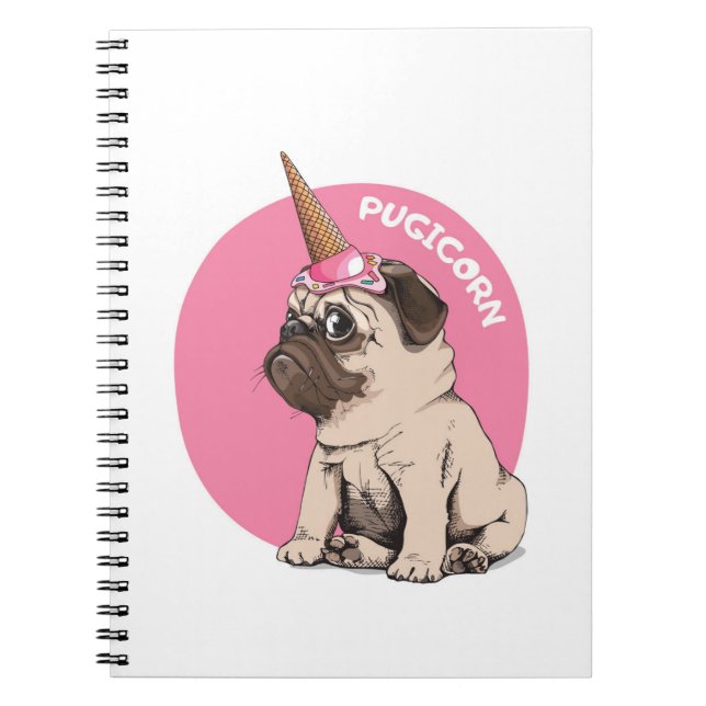 Pugicorn Notebook (Front)