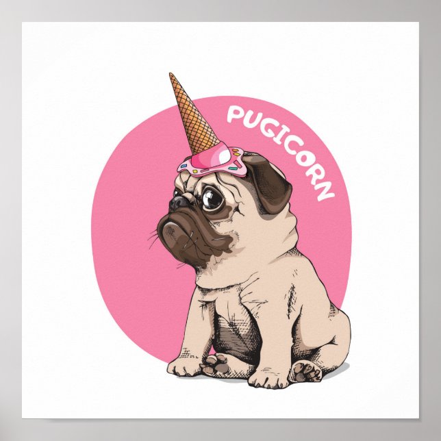 Pugicorn Poster (Front)