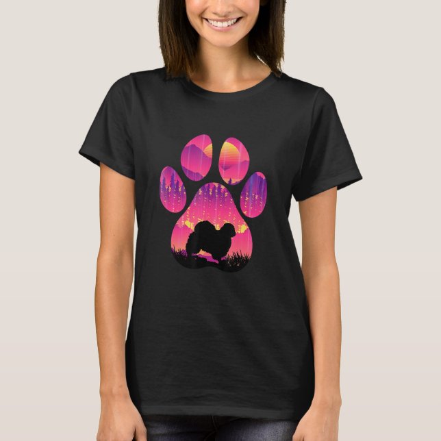Puginese Paw Mom Dad Dog  Women Men T-Shirt (Front)