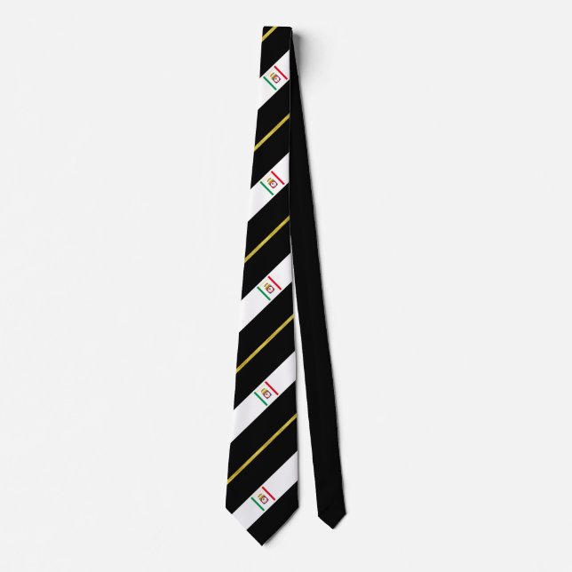 Puglia striped flag tie (Front)