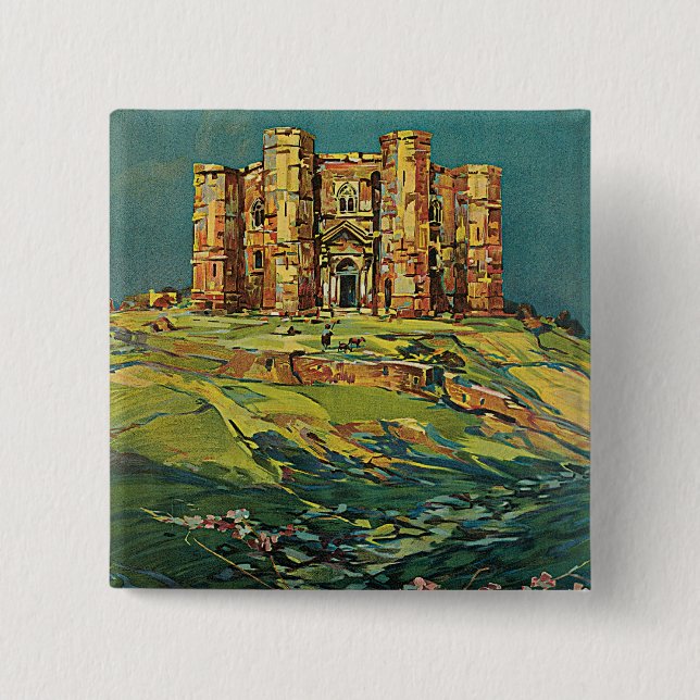 Puglie 15 Cm Square Badge (Front)