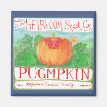 Pugmpkin magnet