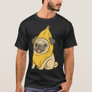 Pugnana - Pug in Banana Costume Cute Dog Meme Gift T-Shirt