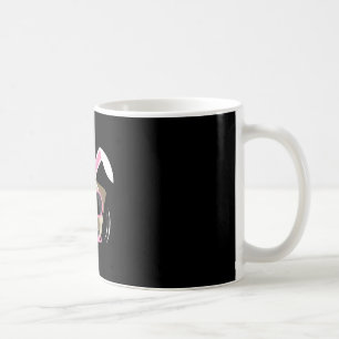 Pugs Bunny Happy Easter Puggy Rabbit Pug Pet Dog L Coffee Mug