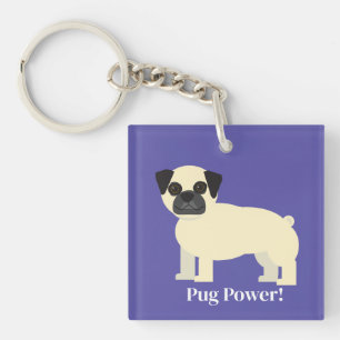 Pugs,  key ring