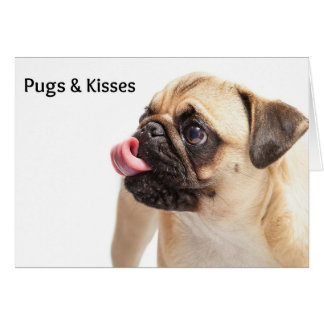 Pugs & Kisses Card