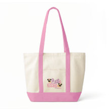 Pugs & Kisses Tote