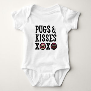 Pugs & Kisses XOXO Baby Bodysuit With Tutu