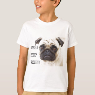 Pugs Not Drugs T-Shirt