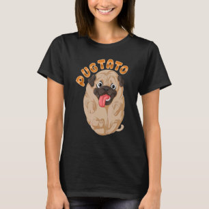 Pugtato Pug Potato Dog Costume Meme Men & women T-Shirt