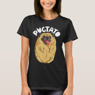 Pugtato Pug Potato Shirt Dog Lovers Costume Funny 
