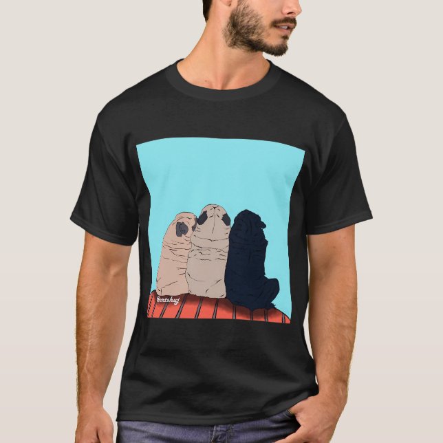 Pugtatoe Squad T-Shirt (Front)