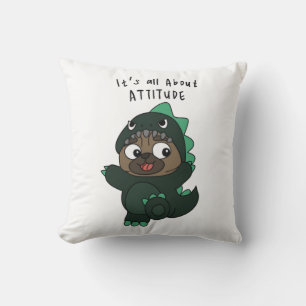 Pugzilla Cushion