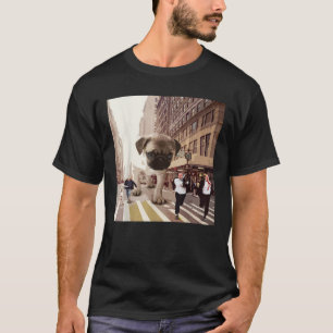 PUGZILLA Funny Pug Tshirt for Dog lovers to Hallow