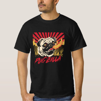 Pugzilla Pug Dog Pug Sweet Pug Pug dog T-Shirt