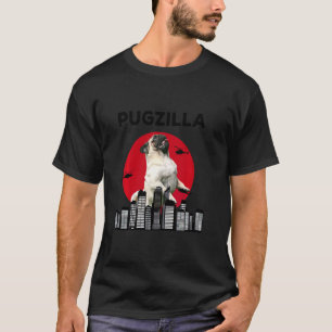Pugzilla Pug Mum Pug Dad Pug  Pug  Animal T-Shirt