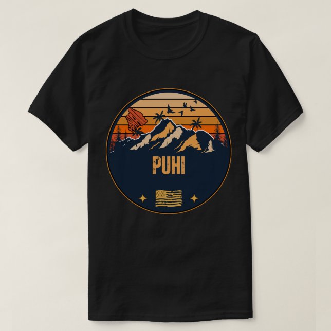 Puhi, Hawaii T-Shirt (Design Front)