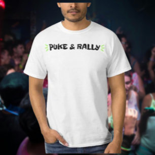 Puke & Rally T-Shirt   Party Legend Edition