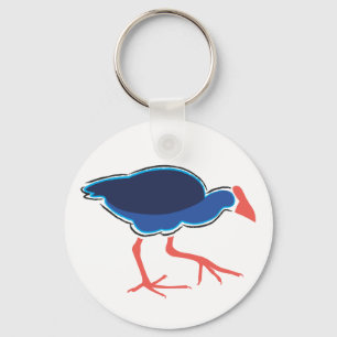 Pukeko Keychain