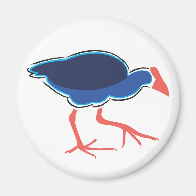 Pukeko Magnet (Front)
