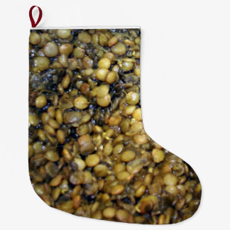 Pukey Boots! Xmas Stockings in Lentils!