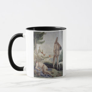 Pulcinella on Holiday Mug