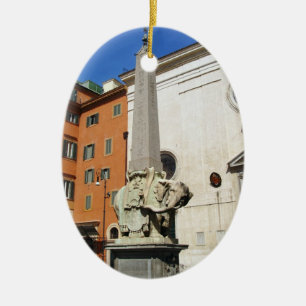 Pulcino Della Minerva Ceramic Ornament
