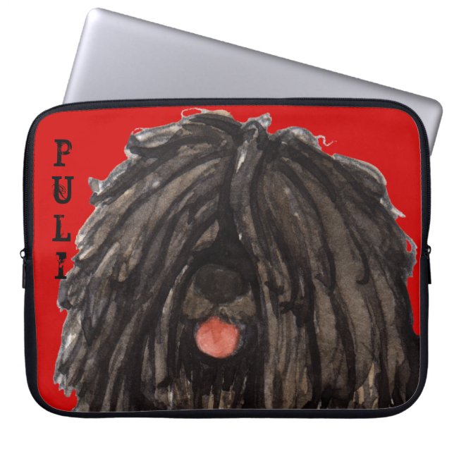 Puli Colour Block Laptop Sleeve (Front)