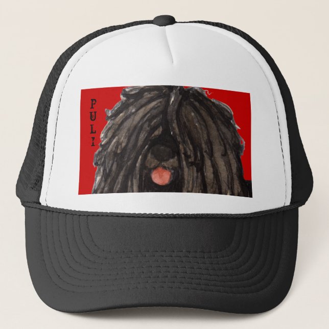 Puli Colour Block Trucker Hat (Front)