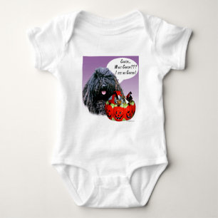 Puli Halloween Candy Baby Bodysuit
