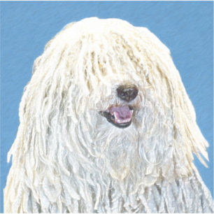 Puli Painting - Cute Original Dog Art