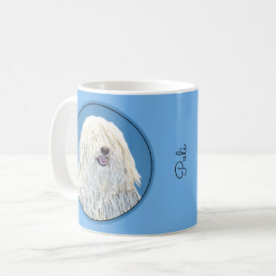Puli Painting - Cute Original Dog Art Coffee Mug