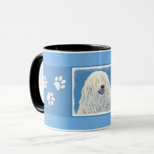 Puli Painting - Cute Original Dog Art Mug