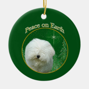 Puli Peace Ceramic Ornament