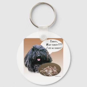 Puli Turkey Key Ring