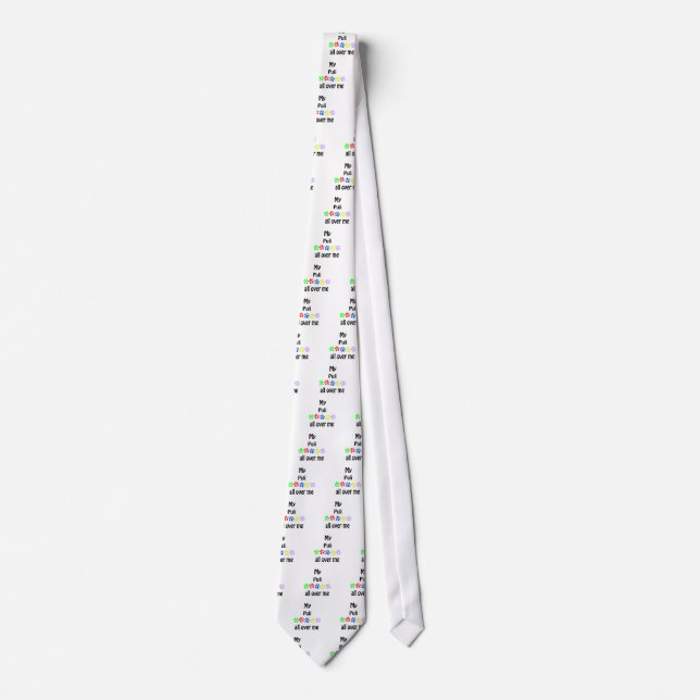 Puli Walks Design Tie (Front)