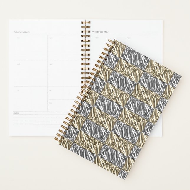 Pulled Bubble Fun / Black & White / Sepia / Planner (Display)