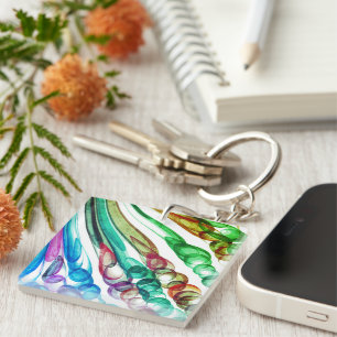 Pulled Bubble Fun / Greenleaf / Key Ring