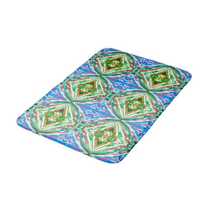 Pulled Bubble Fun / Greenleaf / Mirror / Bath Mat
