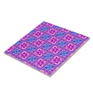 Pulled Bubble Fun / Miami / Mirror Twist / Ceramic Tile