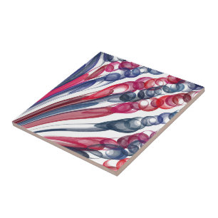 Pulled Bubble Fun / Original / Ceramic Tile