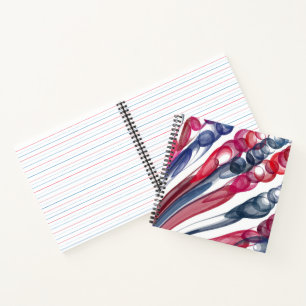 Pulled Bubble Fun / Original / Kids Custom Notebook